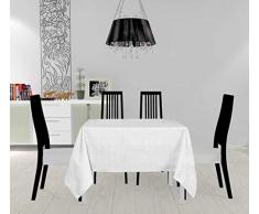 Soleil docre Galaxy Nappe, Polyester, Blanc, 180 x 180 cm