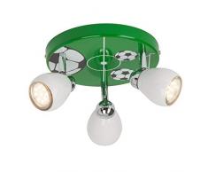 Brilliant AG G56234/74 Plafonnier, MÃ©tal, GU10, 3 W, Vert