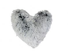 Ourson Coussin, Polyester, Blanc, 50x40 cm