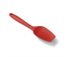 Zeal Silicone Anti-Rayures Spatule CuillÃ¨re, 26Â cm, Silicone, Red, 10-inch