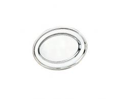 IBILI 710030 Plat Ovale, INOX, Argent, 30 cm