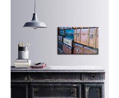 Bonamaison DÃ©coration Murale Impression sur Toile, Dimensions: 60 x 40 Cm - ConÃ§u et fabriquÃ© en Turquie