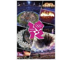 1art1® 61713 Poster Jeux Olympiques Londres Cérémonie dOuverture 91 x 61 cm