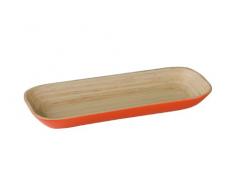 Premier Housewares 1104425 Kyoto Plateau en Bambou Orange