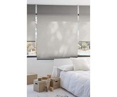 Estoralis MOTAS-2 Store Enrouleur Translucide ImprimÃ© Digital, Polyester, Beige, 110 x 175 cm