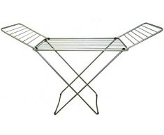 Metbet 110/9711 Bricosan Étendoir à Linge en Acier Inoxydable