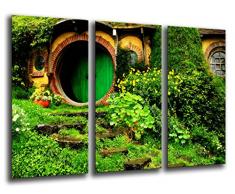 Tableau Moderne Photographique, Impression sur bois, Le Seigneur des Anneaux, 97 x 62 cm, ref. 26142