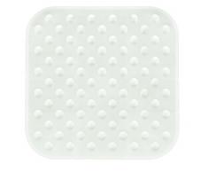 Kleine Wolke 4100100118 Formosa Tapis de douche Coton Blanc 53 x 53 x 2 cm