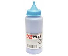 KS Tools 300.0082 Biberon de poudre Bleue pour traçeur, 150g