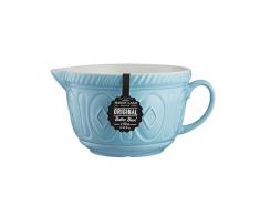 Mason Cash Mélange de Couleurs résistante aux impacts en faïence Pâte Bol à mélanger â Turquoise