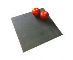 Ardtime LT3CA19 Lot de 3 Assiettes en Ardoise Naturelle 19 x 19 cm