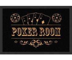 Empire Merchandising 623546 Poker Room, Pieds Tapis de Taille 60 x 40 cm, Matière Polypropylène