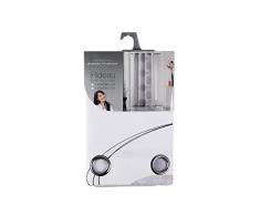 douceur dintÃ©rieur rideau a oeillets 140x260 cm polyester spirale gris