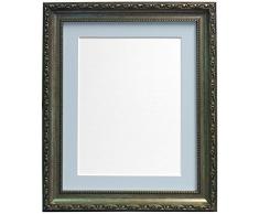 FRAMES BY POST Cadre Photo Style Shabby Chic, Plastique, Silver, 20 x 16 Image Size 15 x 10 inches (Plastic Glass)