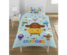 Hey Duggee Hello Ã©cureuils Housse de Couette, Coton Polyester, Multi, Single