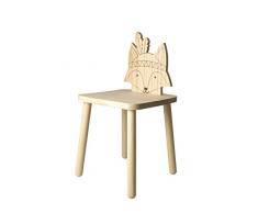 Artemio 14002610 Chaise, Naturel, 29 x 29 x 57 cm