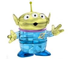 Swarovski Pizza Planet Alien Figurine en Cristal Multicolore 5.3