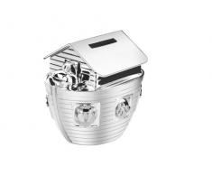 Zilverstad 6814261 Tirelire Arche de NoÃ© ArgentÃ© LaquÃ©