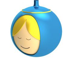 Alessi Amj13 2 Madonna Boule de Noël en Verre Soufflé, decorée à la Main