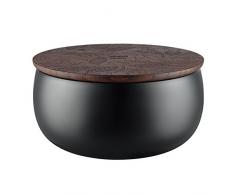 Alessi The Five Season MW62L 5 B Bougie Parfumée Cire à Base Végétale Eucalyptus Rose et Patchouli Noir Grande