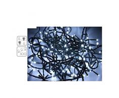 Fomax Guirlande Clignotante 300 LED Blanches - 15m