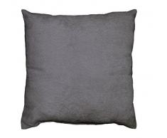 douceur dintÃ©rieur coussin 40x40cm suede suedine anthracite
