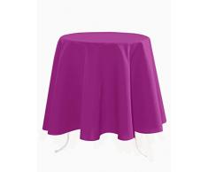 Lovely Casa N154689029 Nelson Nappe Polyester Framboise 300 x 148 cm