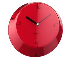 Bugatti GL3U-02190 Glamour Table Pendule SAN Rouge 33 x 33 x 5 cm