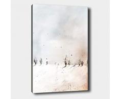 Bonamaison Peinture sur toile, multicolore, 70 x 100 cm - ConÃ§u et fabriquÃ© en Turquie