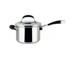 Circulon Steel Elite 76503 Casserole avec Couvercle Inox 20 cm