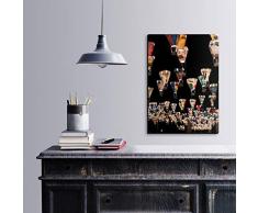 Bonamaison Décoration Murale Impression sur Toile, Dimensions: 50 x 70 Cm - Conçu et fabriqué en Turquie