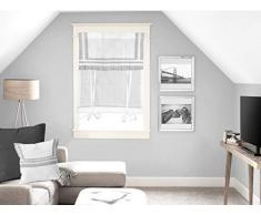 Soleil docre Forever Brise bise, Voile, Coton, Blanc, 60 x 90 cm