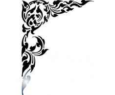 Indigos wgxmd547Â âÂ de 40Â g Sticker Mural md547Â tÃ¼recken Collection Autocollants 40Â cm Multicolore/Miroir