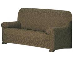 Eysa Housse de Fauteuil Over Couleur 07, 65% Polyester 33% Coton 2% Ãlasthanne, Marron, 1 Place