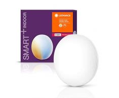 LEDVANCE Smart+ Ceiling LED Connecté | Applique / Plafonnier | Dimmable | 33cm de diamètre | 1400 Lumens | Blanc Chaud/Froid | Compatible avec Amazon Echo Plus, Echo Show et passerelle Philips HUE