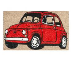 Jute & Co Paillasson en Coco/PVC Motif Voiture 45 x 75 cm
