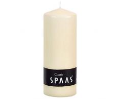Spaas Bougie Cylindrique Ivoire, 80x200 mm