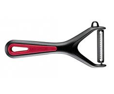 Westmark 29052270 Gallant Couteau à Julienne PP/TPE/Inox Noir/Rouge 15 x 6,9 x 1,8 cm