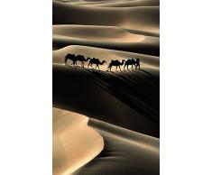 Poster tenture murale XL déco CARAVANE 150 x 240 cm | Décors muraux Qualité HD Scenolia