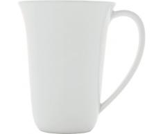 A di Alessi Ku Mug en Porcelaine - Blanc - Set de 4 PiÃ¨ces