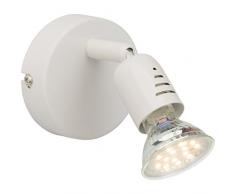 Brilliant AG G28810/05 Spot patÃ¨re LED MÃ©tal 3 W GU10 Blanc
