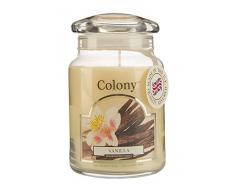 WAX LYRICAL CH0811 BOUGIE PARFUMÃE DANS SON POT DE VERRE, Cire, Blanc, Taille unique