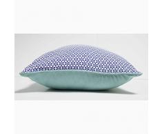 coton dintÃ©rieur coussin 40x40cm coton galactic indigo