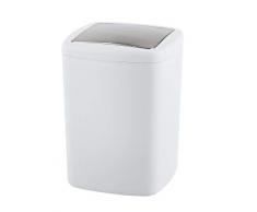 WENKO DIE BESSERE IDEE Poubelle Barcelona Blanc