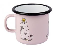 Muurla 2,5Â DL en acier Ã©maillÃ© snork Maiden Moomin Mug, rose