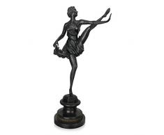 Arte Dal Mondo EP210.01 Sculpture avec Socle, Bronze, 54 x 24 x 13 cm