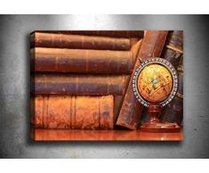 Bonamaison Peinture sur toile, multicolore, 40 x 60 cm - ConÃ§u et fabriquÃ© en Turquie