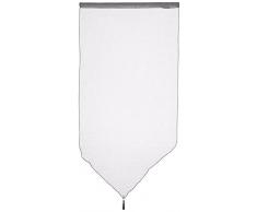 Lovely Casa RA21697015 Monna Paire Brise Bise Polyester Noir 120 x 60 cm