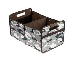 BoÃ®te pliante pour la maison, le bureau ou les dÃ©placements, Polyester, Camouflage kaki., Box