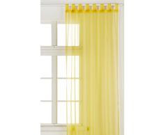 Splendid Rideaux Diana Jaune à Pattes, 140 x 245 cm